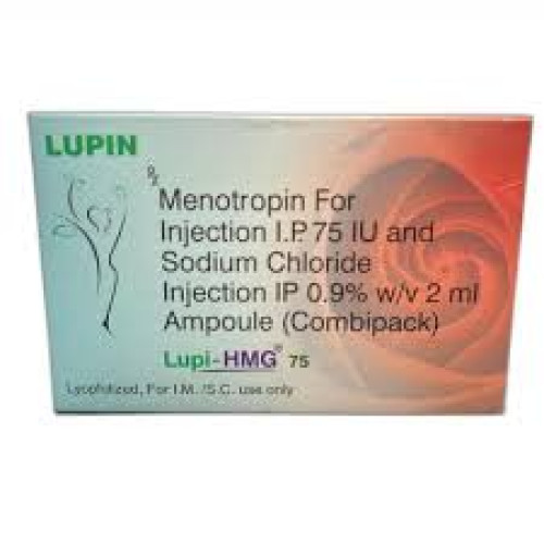Menotropin For Injection I.P 75 IU and Sodium Chloride Injection I.P 0.9%